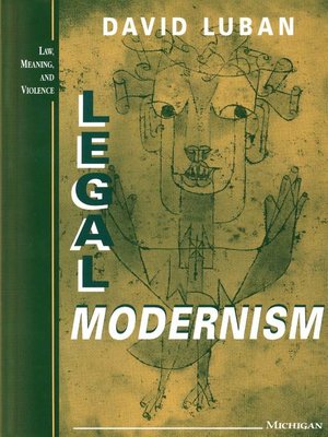 cover image of Legal Modernism